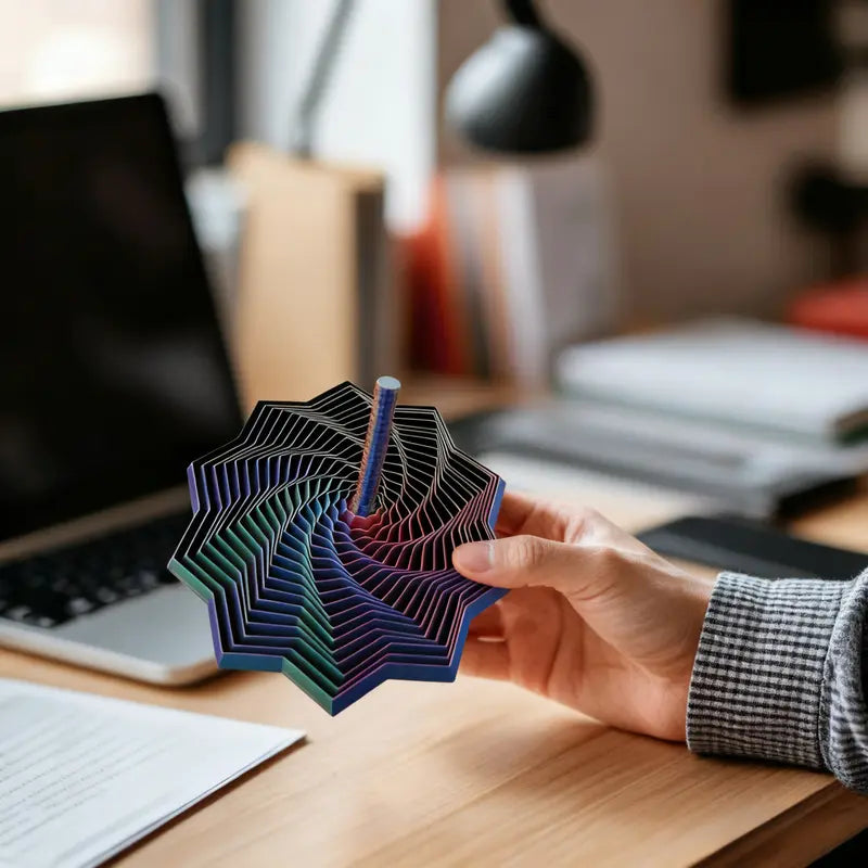 3D Printed Expanded Sensory Fidget Star